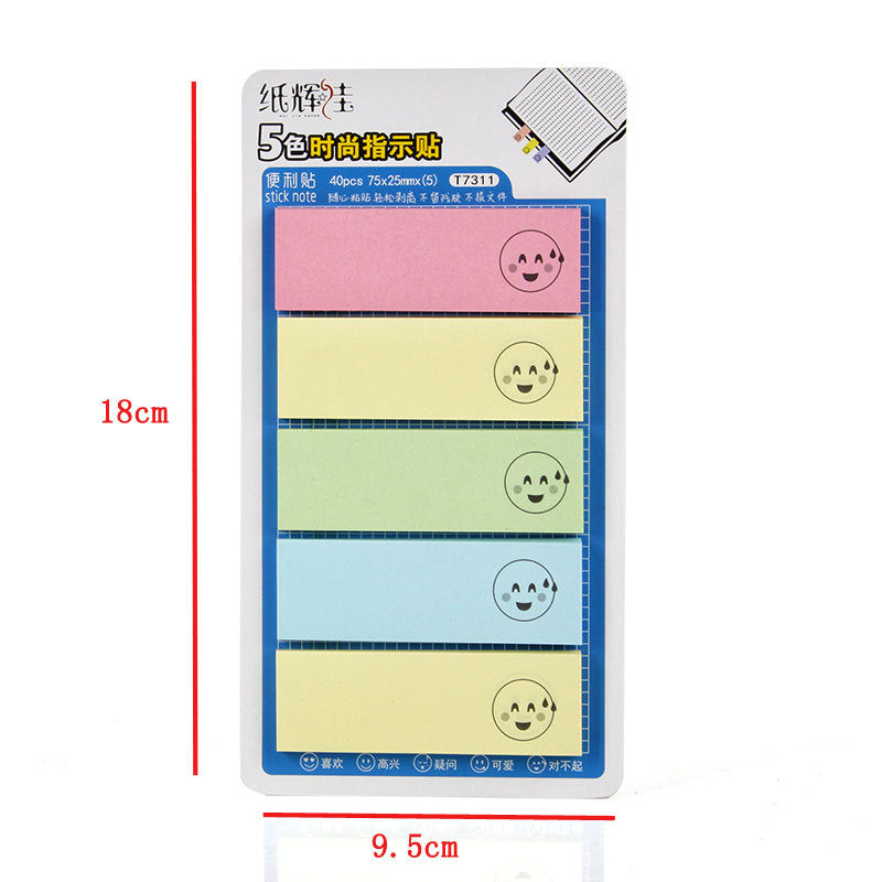 Wholesale Cute Colored Tearable Paper Convenience Stickers